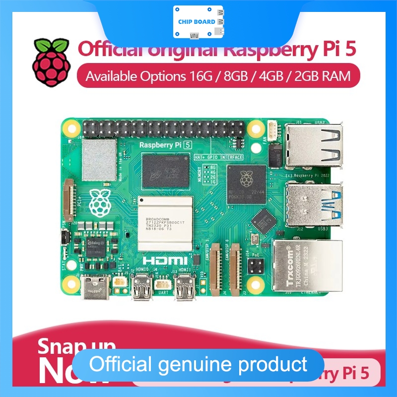 Raspberry Pi 5 8Gb Kit - Computador oficial de placa única Raspberry