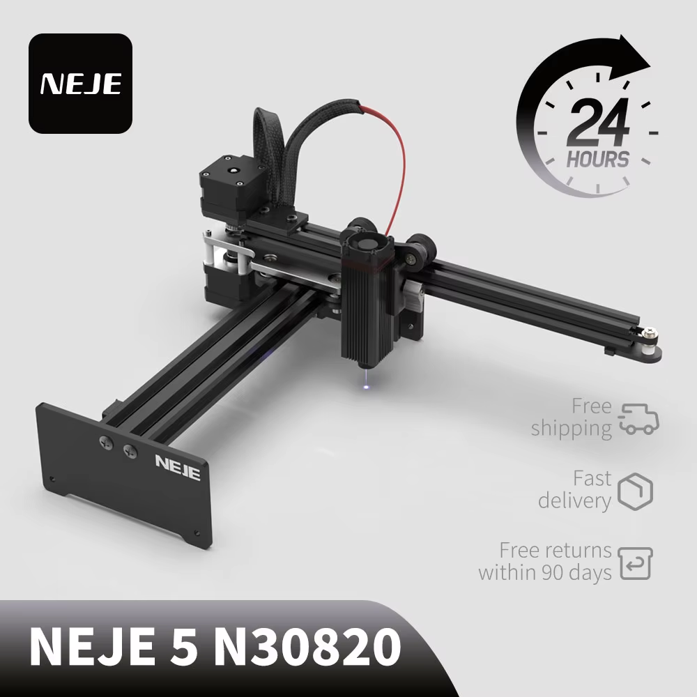 Mini Laser Engraver Cnc Router - NEJE 5 N30820 40W Mini Gravador