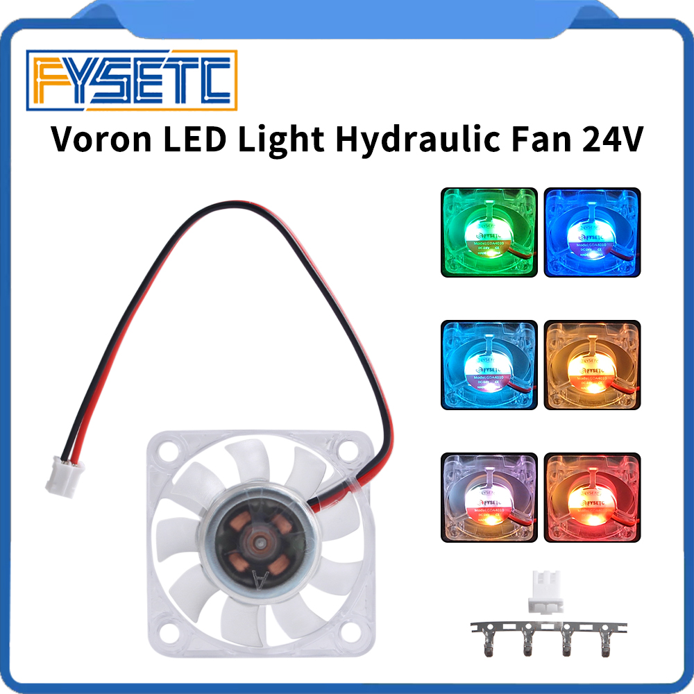 Voron 2.4 R2 Kit - FYSETC Voron 4010 Ventilador Hidráulico 24V