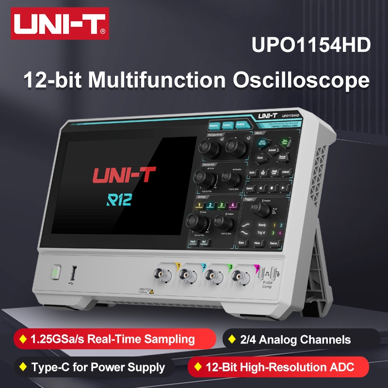 Signal Generator Spectrum Analyzer - Osciloscópio UNI-T UPO1154HD UPO1082HD de Alta