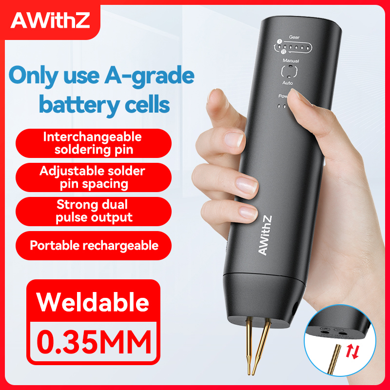 Spot Welder 18650 Battery Pack - Awithz portátil bateria ponto soldador diy
