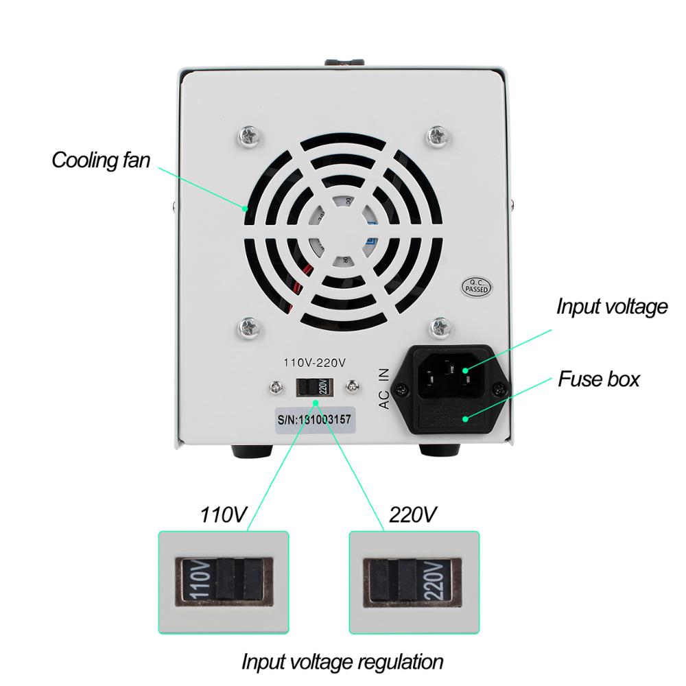 Fonte de alimentação CC linear - Linear Lab Power Supply Adjustable avaliação e preço