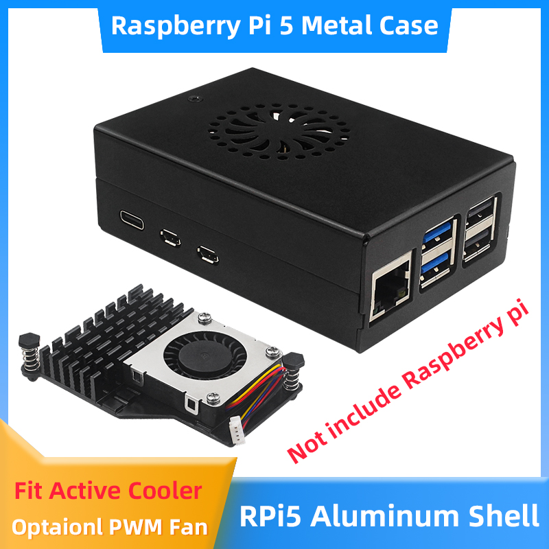Raspberry pi 5 caixa de liga d - Raspberry Pi 5 8Gb Kit avaliação e preço