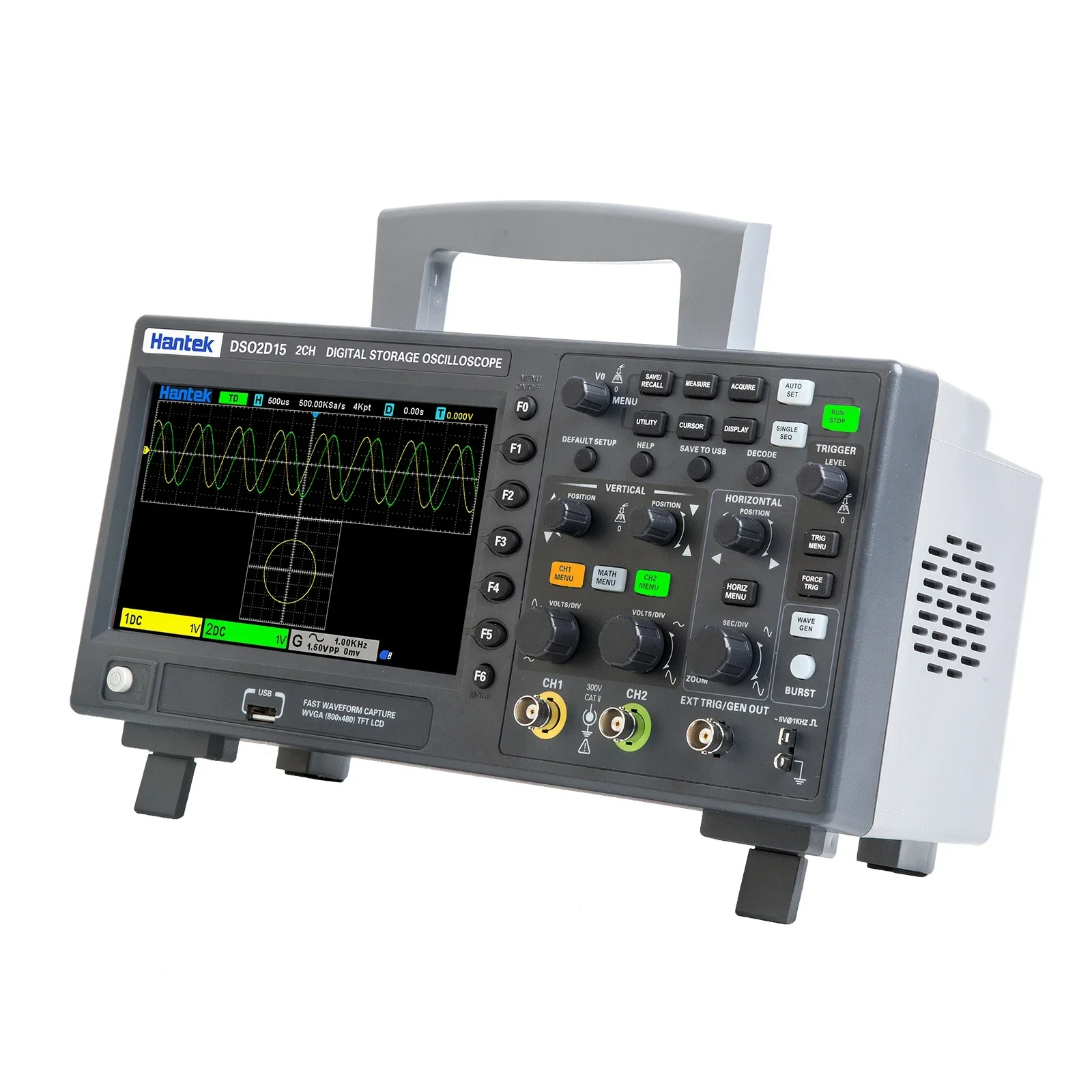 Osciloscópio Digital de Armaze - Digital Storage Oscilloscope 100Mhz avaliação e preço